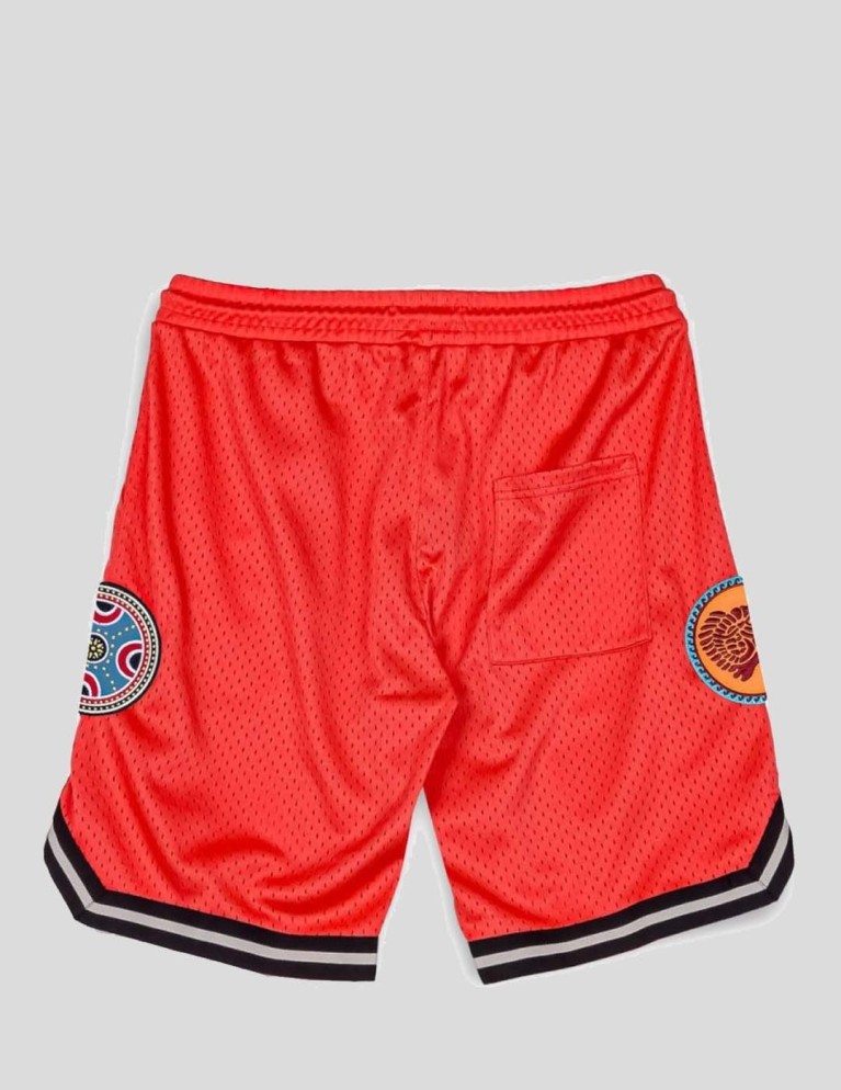 Shorts GRIMEY the clout mesh basket shorts rede